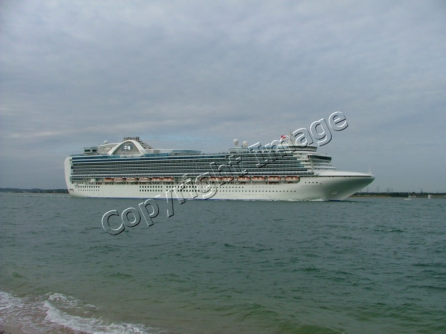 Leaving Southampton - 31st July 2009