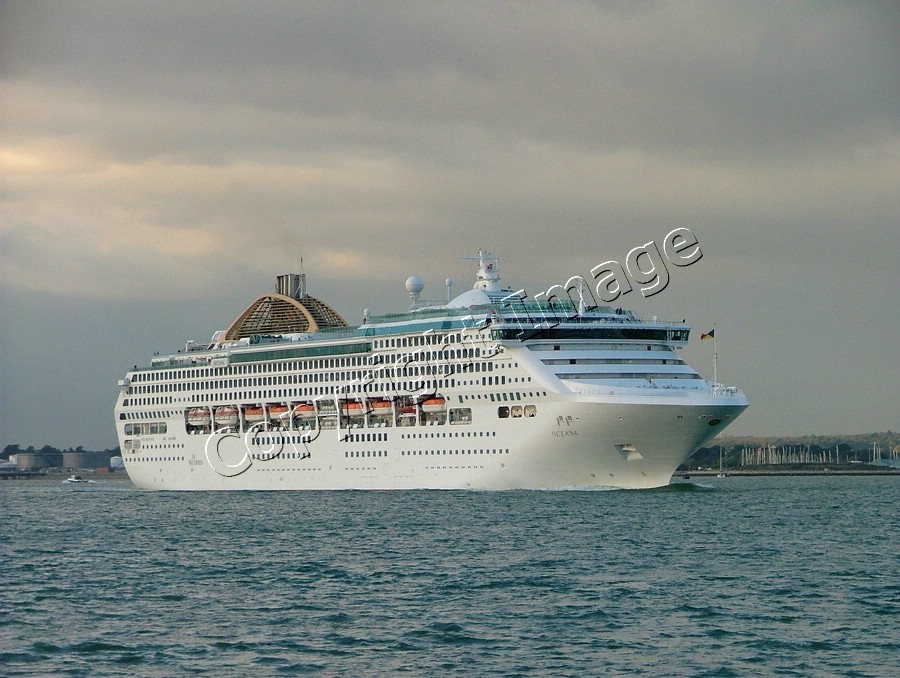 Oceana in Southampton Water - 16th October 2010