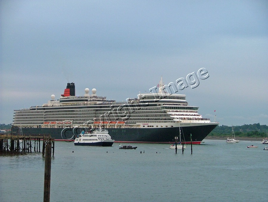 Arriving for the 'Three Queens Celebration'