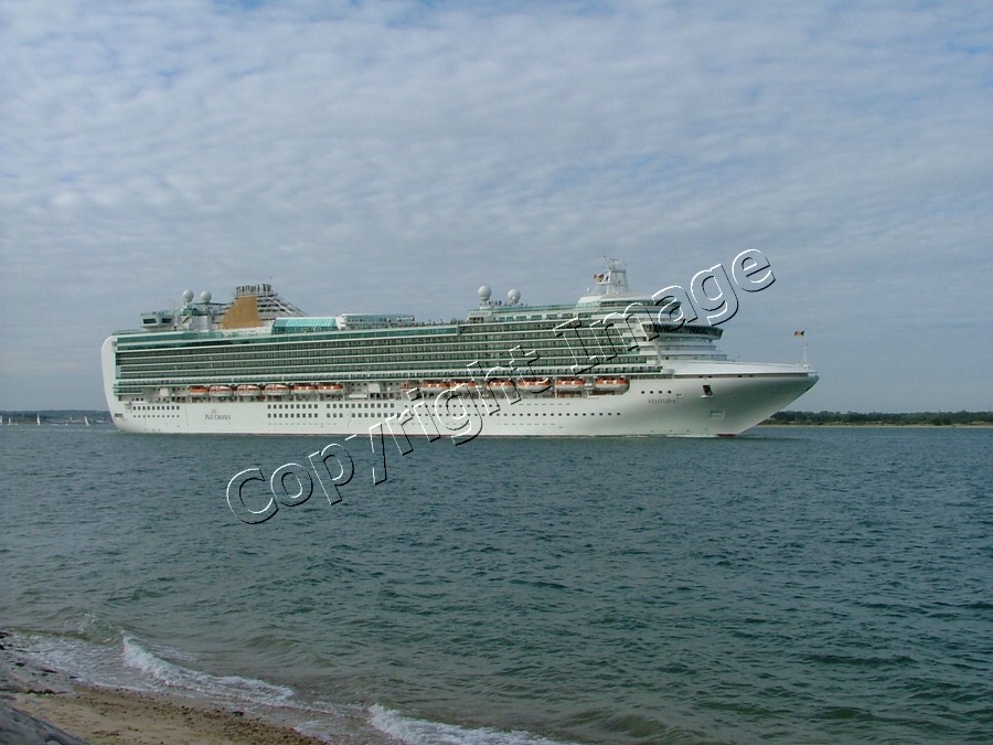 Leaving Southampton - 31st July 2009