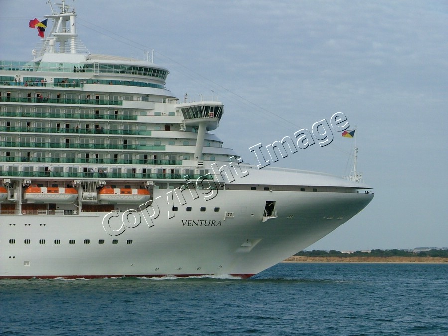 Leaving Southampton - 31st July 2009
