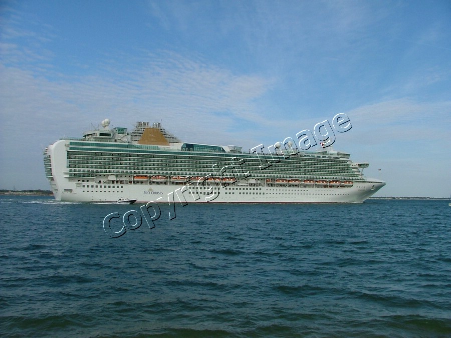 Leaving Southampton - 31st July 2009